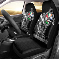 Cross Celtic Nations Car Seat Cover Six Celtic Countries Grunge Style - Wonder Print Shop
