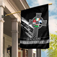 Cross Celtic Nations Garden Flag Six Celtic Countries Grunge Style - Wonder Print Shop