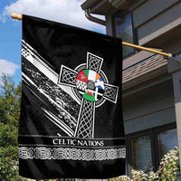 Cross Celtic Nations Garden Flag Six Celtic Countries Grunge Style - Wonder Print Shop