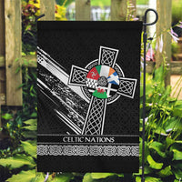 Cross Celtic Nations Garden Flag Six Celtic Countries Grunge Style - Wonder Print Shop