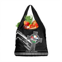 Cross Celtic Nations Grocery Bag Six Celtic Countries Grunge Style - Wonder Print Shop
