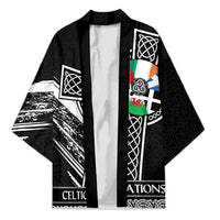Cross Celtic Nations Kimono Six Celtic Countries Grunge Style - Wonder Print Shop