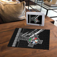 Cross Celtic Nations Puzzle Six Celtic Countries Grunge Style - Wonder Print Shop