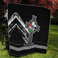 Cross Celtic Nations Quilt Six Celtic Countries Grunge Style - Wonder Print Shop