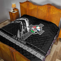 Cross Celtic Nations Quilt Six Celtic Countries Grunge Style - Wonder Print Shop