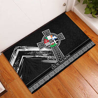 Cross Celtic Nations Rubber Doormat Six Celtic Countries Grunge Style - Wonder Print Shop