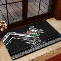 Cross Celtic Nations Rubber Doormat Six Celtic Countries Grunge Style - Wonder Print Shop