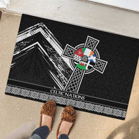 Cross Celtic Nations Rubber Doormat Six Celtic Countries Grunge Style - Wonder Print Shop