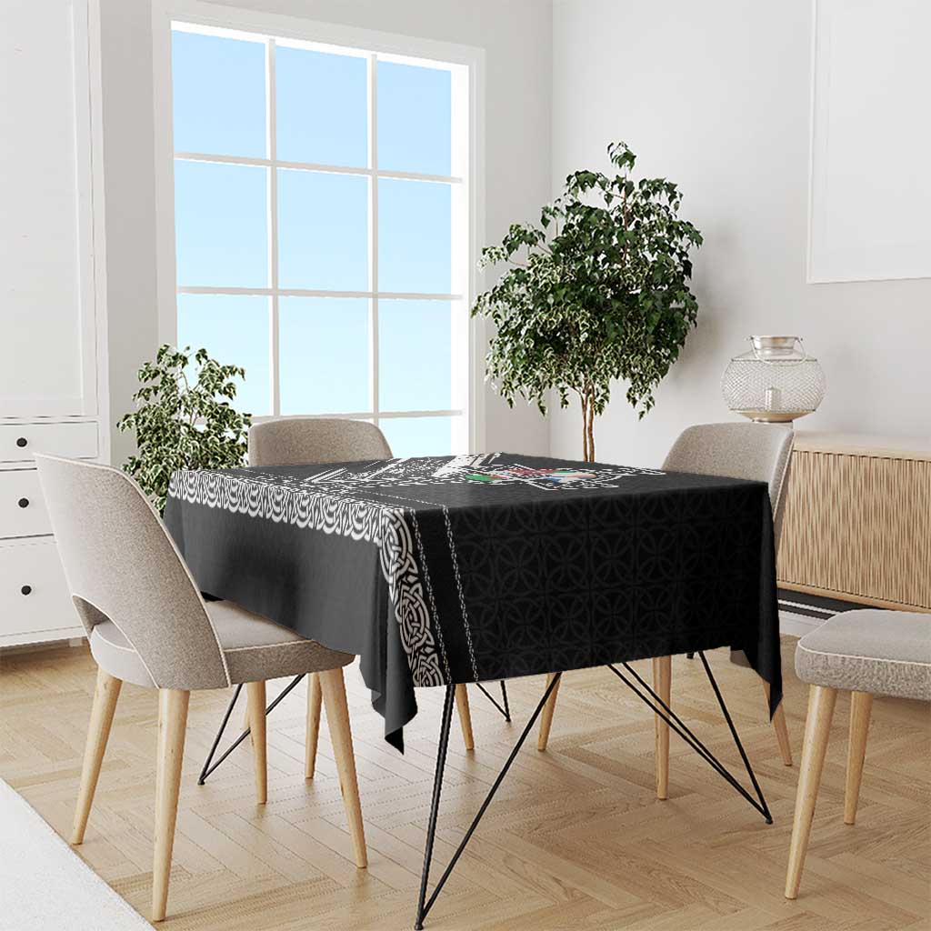Cross Celtic Nations Tablecloth Six Celtic Countries Grunge Style - Wonder Print Shop