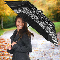 Cross Celtic Nations Umbrella Six Celtic Countries Grunge Style - Wonder Print Shop