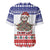 Costa Rica Christmas Baseball Jersey Merry Slothmas - Wonder Print Shop