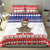 Costa Rica Christmas Bedding Set Merry Slothmas - Wonder Print Shop