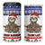Costa Rica Christmas 4 in 1 Can Cooler Tumbler Merry Slothmas - Wonder Print Shop