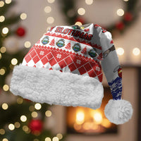 Costa Rica Christmas Santa Hat Merry Slothmas - Wonder Print Shop