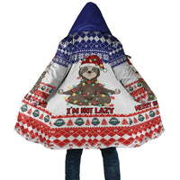 Costa Rica Christmas Cloak Merry Slothmas - Wonder Print Shop