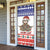 Costa Rica Christmas Door Cover Merry Slothmas - Wonder Print Shop