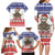 Costa Rica Christmas Family Matching Long Sleeve Bodycon Dress and Hawaiian Shirt Merry Slothmas - Wonder Print Shop