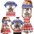Costa Rica Christmas Family Matching Mermaid Dress and Hawaiian Shirt Merry Slothmas - Wonder Print Shop