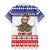 Costa Rica Christmas Family Matching Mermaid Dress and Hawaiian Shirt Merry Slothmas - Wonder Print Shop