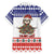 Costa Rica Christmas Family Matching Off The Shoulder Long Sleeve Dress and Hawaiian Shirt Merry Slothmas - Wonder Print Shop