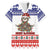 Costa Rica Christmas Family Matching Puletasi and Hawaiian Shirt Merry Slothmas - Wonder Print Shop