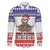 Costa Rica Christmas Family Matching Puletasi and Hawaiian Shirt Merry Slothmas - Wonder Print Shop