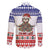 Costa Rica Christmas Family Matching Short Sleeve Bodycon Dress and Hawaiian Shirt Merry Slothmas - Wonder Print Shop