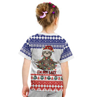 Costa Rica Christmas Kid T Shirt Merry Slothmas - Wonder Print Shop