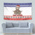 Costa Rica Christmas Tapestry Merry Slothmas - Wonder Print Shop