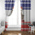 Costa Rica Christmas Window Curtain Merry Slothmas - Wonder Print Shop