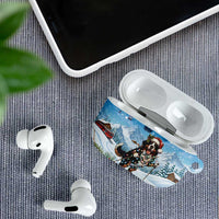 Switzerland Christmas AirPods Case Merry Swissmas Bernese Mountain Dog - Wonder Print Shop