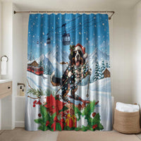 Switzerland Christmas Bathroom Set Merry Swissmas Bernese Mountain Dog - Wonder Print Shop