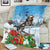 Switzerland Christmas Blanket Merry Swissmas Bernese Mountain Dog - Wonder Print Shop