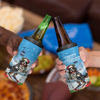 Switzerland Christmas 4 in 1 Can Cooler Tumbler Merry Swissmas Bernese Mountain Dog - Wonder Print Shop