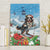 Switzerland Christmas Canvas Wall Art Merry Swissmas Bernese Mountain Dog - Wonder Print Shop