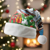 Switzerland Christmas Santa Hat Merry Swissmas Bernese Mountain Dog - Wonder Print Shop