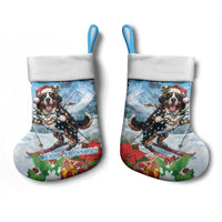 Switzerland Christmas Stocking Merry Swissmas Bernese Mountain Dog - Wonder Print Shop