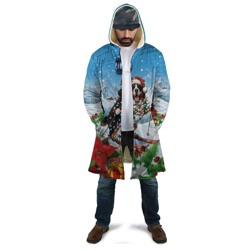 Switzerland Christmas Cloak Merry Swissmas Bernese Mountain Dog - Wonder Print Shop