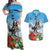 Switzerland Christmas Couples Matching Off Shoulder Maxi Dress and Hawaiian Shirt Merry Swissmas Bernese Mountain Dog - Wonder Print Shop