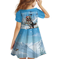 Switzerland Christmas Family Matching Off The Shoulder Long Sleeve Dress and Hawaiian Shirt Merry Swissmas Bernese Mountain Dog - Wonder Print Shop