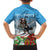 Switzerland Christmas Family Matching Off Shoulder Short Dress and Hawaiian Shirt Merry Swissmas Bernese Mountain Dog - Wonder Print Shop