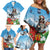 Switzerland Christmas Family Matching Off Shoulder Short Dress and Hawaiian Shirt Merry Swissmas Bernese Mountain Dog - Wonder Print Shop
