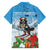 Switzerland Christmas Family Matching Off Shoulder Short Dress and Hawaiian Shirt Merry Swissmas Bernese Mountain Dog - Wonder Print Shop