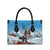 Switzerland Christmas Leather Bag Merry Swissmas Bernese Mountain Dog - Wonder Print Shop