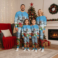 Switzerland Christmas Pajama Set Merry Swissmas Bernese Mountain Dog - Wonder Print Shop