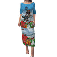 Switzerland Christmas Puletasi Merry Swissmas Bernese Mountain Dog - Wonder Print Shop