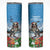 Switzerland Christmas Skinny Tumbler Merry Swissmas Bernese Mountain Dog - Wonder Print Shop
