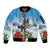 Switzerland Christmas Sleeve Zip Bomber Jacket Merry Swissmas Bernese Mountain Dog - Wonder Print Shop