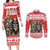 Personalized Merry Swissmas Couples Matching Long Sleeve Bodycon Dress and Long Sleeve Button Shirt Bernese Mountain Dog Christmas Pattern - Wonder Print Shop