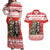 Personalized Merry Swissmas Couples Matching Off Shoulder Maxi Dress and Hawaiian Shirt Bernese Mountain Dog Christmas Pattern - Wonder Print Shop